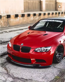 GT4 Style Karbon Fiber Front Lip for E92 M3 Front Leppe