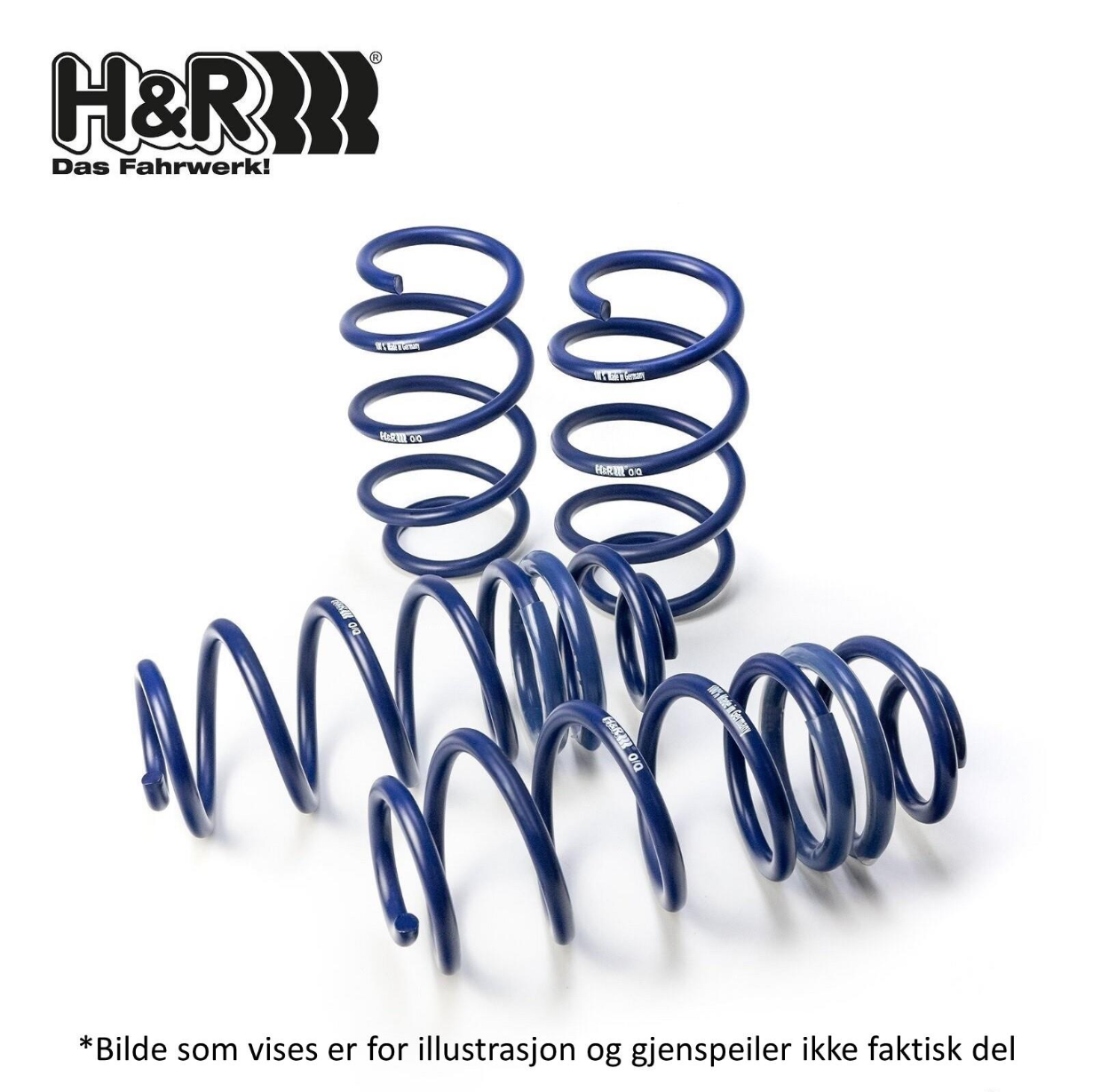 H&R Performance Lowering Springs BMW 5 serie F10 M5