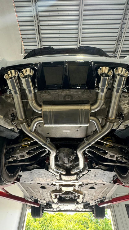 MAD Axle-Back Eksosanlegg – BMW G87 M2 (S58)